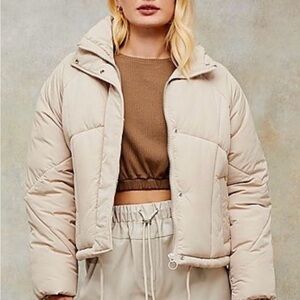New Stylish Topshop Puffer Jacket